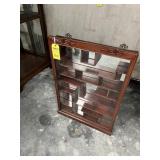 ORIENTAL MIRRORED CURIO CABINET - 24