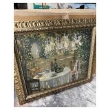 ORNATE GOLD FRAMED ARTWORK - ENHANCED REPRODUCTION
