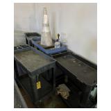 ASSORTED SMALL RESIN ROLLING CARTS