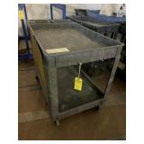 ASSORTED LARGE RESIN ROLLING CARTS