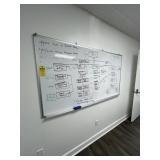 WHITE BOARD (MOUNTED) - APPROXIMATELY 36''x70''