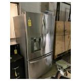 BLACK FILE CABINET WITH 2 DRAWERS
