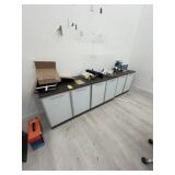CABINETS WITH 2 GLASS FRONT DOORS