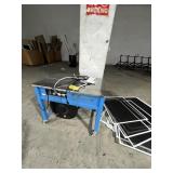 PAC PSM1412-1C3A STRAPPING TABLE ON WHEELS WITH 1