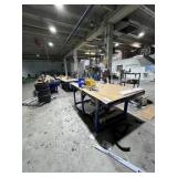 WOOD WORK TABLES - 8'x4'