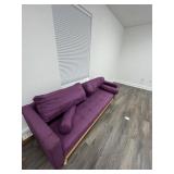PURPLE COUCH
