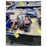 ASSORTED - 2- CORDED BELT SANDERS / 1- CORDED PALM
