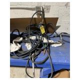 LOT AIR HOSES WITH GUNS
