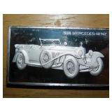 1928 Mercedes-Benz 1000 grain sterling ingot
