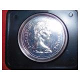 Canada 100th Anv. Silver dollar (1874-1974)