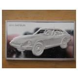 1970 Datsun 1000 grain sterling ingot