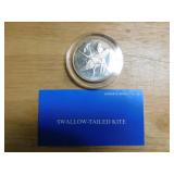 Franklin Mint Swallow-Tailed Kite sterling coin