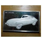 1961 Jaguar 1000 grain sterling ingot