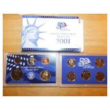 2001 U.S. Proof set
