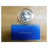 Franklin Mint Woodcocks sterling coin