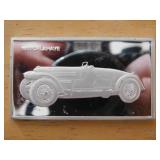 1937 Delahaye 1000 grain sterling ingot