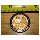 U.S. House of Representatives challenge coin