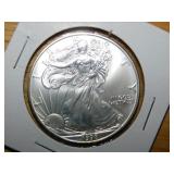 1998 Silver Eagle Dollar