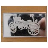 1875 Marcus 1000 grain sterling ingot