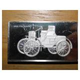 1899 Packard 1000 grain sterling ingot