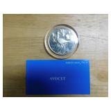 Franklin Mint Avocet sterling coin