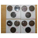 (12) Indian Head pennies (97-08)