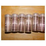 (6) Rolls 2009 quarters (DC-Territories)