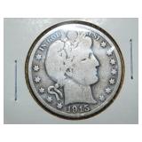 1915 Half Dollar (hole)