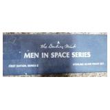 Men in Space Series sterling proof coin set
