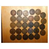 (29) Indian Head pennies