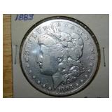 1883 Silver dollar