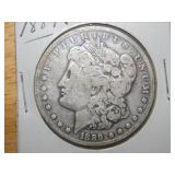 1889 Silver dollar