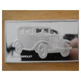 1929 Chevy 1000 grain sterling ingot