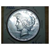 1922 Silver dollar