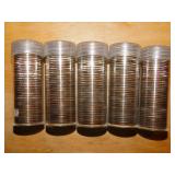 (5) Rolls 2000 State quarters