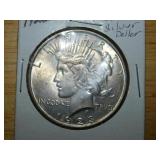 1923 Silver dollar