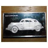 1934 Chrysler 1000 grain sterling ingot