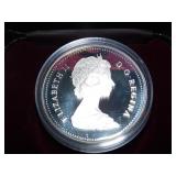 Canada 100th Anv. Silver dollar (1886-1986)