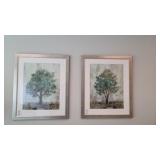 TWO (2) FRAMED PRINTS