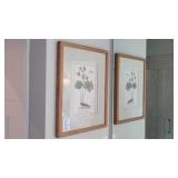 TWO (2) FRAMED PRINTS
