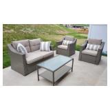 4PC PATIO FURNITURE