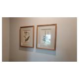 TWO (2) FRAMED PRINTS