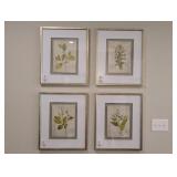 FOUR (4) FRAMED WALL PRINTS