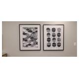 TWO (2) FRAMED PRINTS