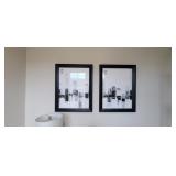 TWO (2) FRAMED PRINTS