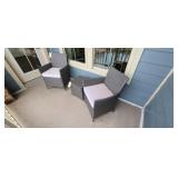 3PC OUTDOOR SEATING SET