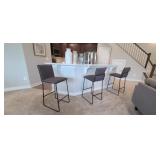THREE (3) BAR STOOLS