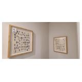 TWO (2) FRAMED PRINTS