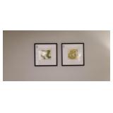TWO (2) FRAMED PRINTS