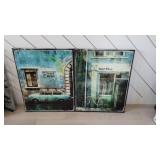 TWO (2) CANVAS PRINTS